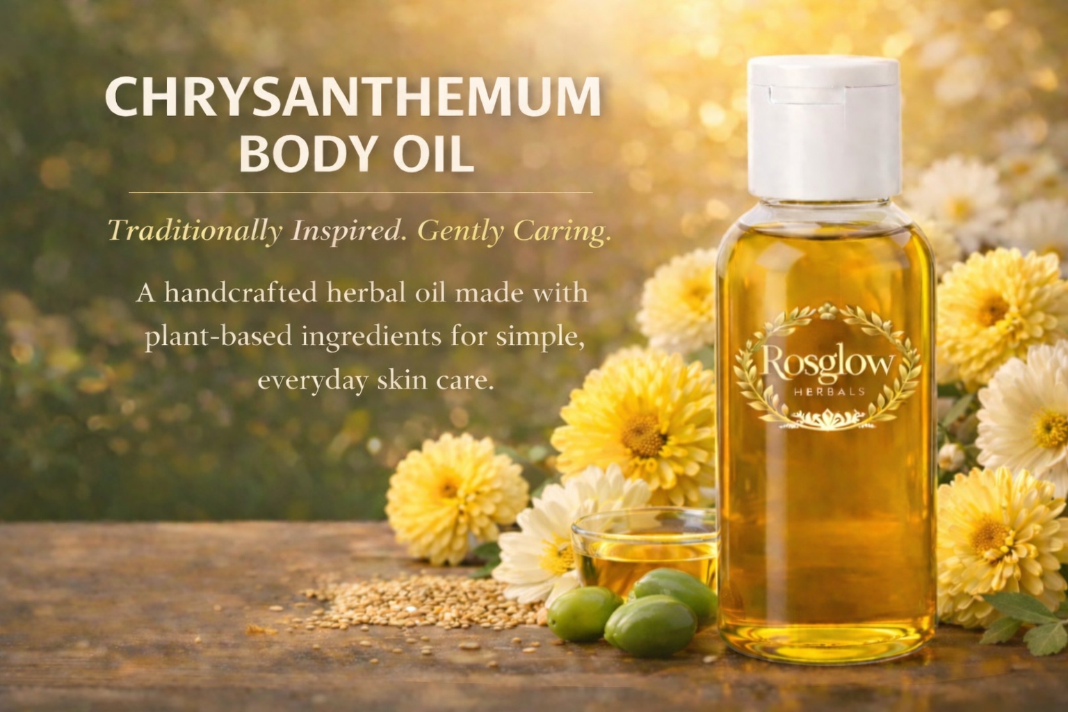 CHRYSANTHEMUM -BODY OIL